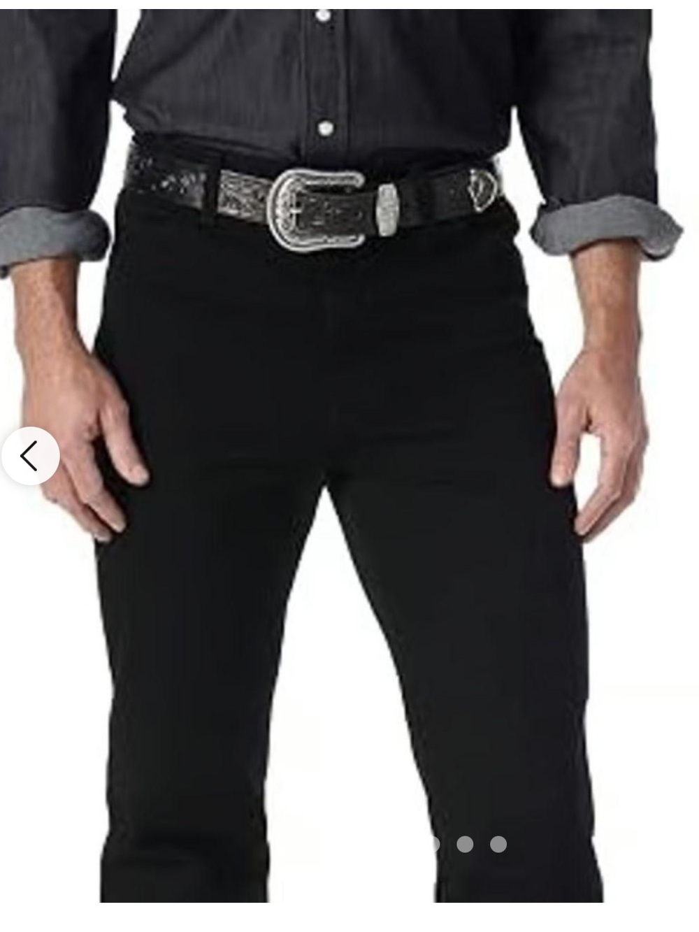 Wrangler Men's Black slim fit Jeans size 28x32. NWT!